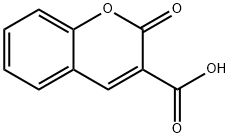 Coumarin-3-carboxylic acid Struktur