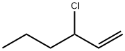 3-クロロ-1-ヘキセン 化学構造式