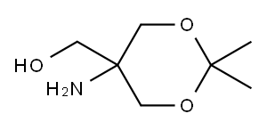 (5-AMINO-2,2-DIMETHYL-[1,3]DIOXAN-5-YL)-METHANOL Structure