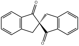 (R)-2,2'-螺二[2H-茚]-1,1'(3H,3'H)-二酮 结构式