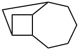 Tricyclo[5.3.0.02,9]decane Structure