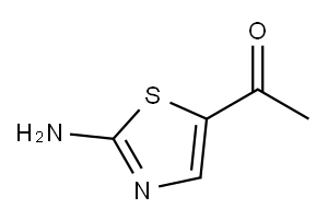 1-(2-Amino-1,3-thiazol-5-yl)ethan-1-one Structure
