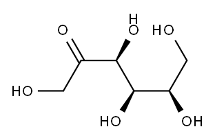 D-Fructose Struktur