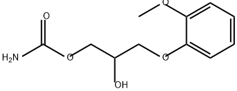 Methocarbamol Struktur