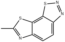 Thiazolo[4,5-g]-1,2,3-benzothiadiazole, 7-methyl- (7CI,8CI) Struktur