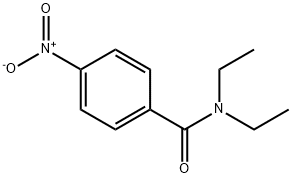 N,N-diethyl-4-nitrobenzamide Struktur