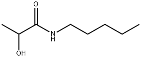 2-hydroxy-N-pentyl-propanamide Struktur
