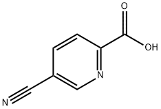 5-Cyanopyridine-2-carboxylic acid Struktur