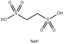 1,2-エタンジスルホン酸 ジナトリウム 化学構造式