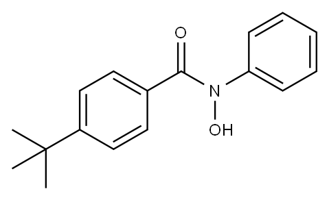 N-Phenyl-p-tert-butylbenzohydroxamic acid Struktur