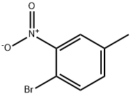 4-溴-3-硝基甲苯, 5326-34-1, 结构式