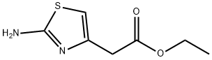 2-氨基-4-噻唑乙酸乙酯 结构式