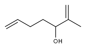 2-Methyl-1,6-heptadiene-3-ol Structure