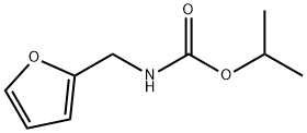 Furfurylcarbamic acid isopropyl ester Struktur
