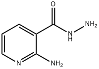 Nicotinic acid, 2-amino-, hydrazide Struktur