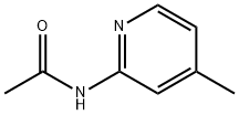 2-Acetylamino-4-methylpyridine Struktur
