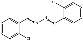 1-(2-chlorophenyl)-N-[(2-chlorophenyl)methylideneamino]methanimine Struktur