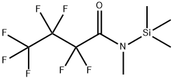 N-甲基-N-三甲基硅烷基七氟丁酰胺, 53296-64-3, 结构式