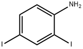 2,4-二碘苯胺, 533-70-0, 结构式