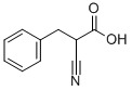 2-CYANO-3-PHENYLPROPIONIC ACID Structure