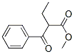 2-Benzoylbutyric acid methyl ester Structure