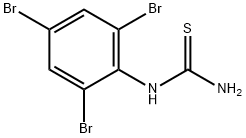 2,4,6-TRIBROMOPHENYLTHIOUREA Structure