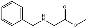 N-苄基甘氨酸甲酯盐酸盐 结构式