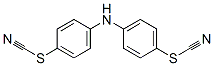 Di(thiocyanic acid)4,4'-iminodiphenyl ester Structure