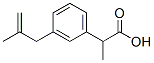 Benzeneacetic acid, -alpha--methyl-3-(2-methyl-2-propenyl)- (9CI) Structure