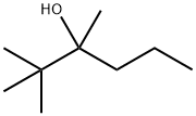 2,2,3-trimethylhexan-3-ol Structure