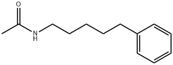 N-(5-Phenylpentyl)acetamide Struktur