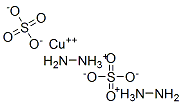 Copper hydrazinium sulfate Struktur