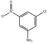 3-クロロ-5-ニトロアニリン 化学構造式
