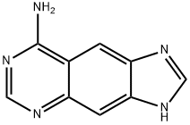 1H-Imidazo[4,5-g]quinazolin-8-amine(9CI) Struktur