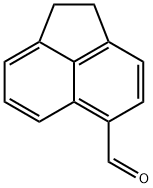 1,2-ジヒドロアセナフチレン-5-カルブアルデヒド 化学構造式