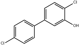 4,4'-Dichloro-(1,1'-biphenyl)-3-ol Struktur