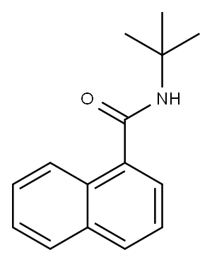 N-tert-Butylnaphthalene-1-carboxaMide Structure