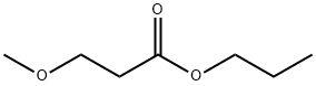 propyl 3-methoxypropanoate Struktur