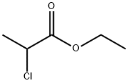 2-クロロプロピオン酸エチル 化学構造式