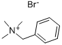 Benzyltrimethylammonium bromide Struktur