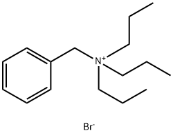 Benzyl tripropyl ammonium bromide Struktur