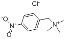 (4-ニトロベンジル)トリメチルアミニウム・クロリド 化学構造式