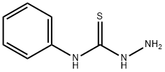 4-苯基-3-氨基硫脲, 5351-69-9, 结构式