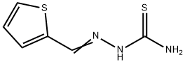 2-(2-THIENYLMETHYLIDENE)HYDRAZINE-1-CARBOTHIOAMIDE Struktur