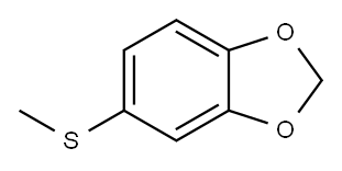 1,3-Benzodioxole, 5-(Methylthio)-|5-(甲基硫代)苯并[D][1,3]二氧代