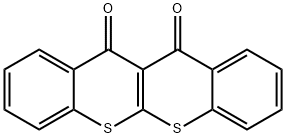11H,12H-[1]Benzothiopyrano[2,3-b][1]benzothiopyran-11,12-dione Struktur