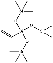 ビニルトリス(トリメチルシロキシ)シラン 化学構造式