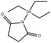 triethylstannylsuccinimide Struktur