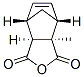 (1alpha,2alpha,3beta,6beta)-1,2,3,6-tetrahydromethyl-3,6-methanophthalic anhydride Struktur