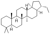 (17α)-30-ノルホパン 化学構造式